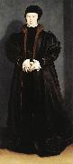 Hans holbein the younger Christina of Denmark oil painting artist